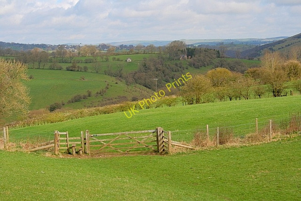 Photo 6"x4" View Down into the Hoo Brook Grindon\/SK0854 c2011