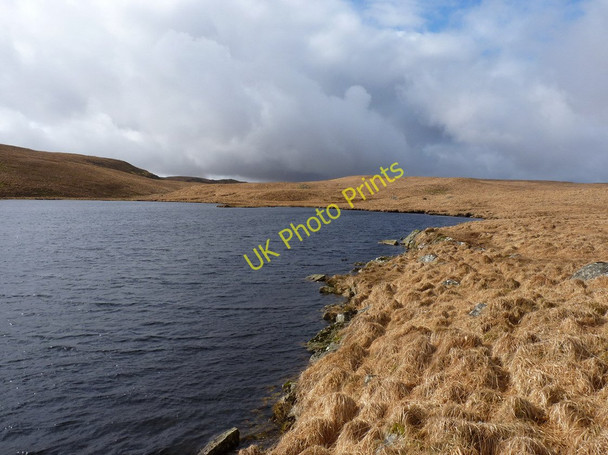 Photo 6"x4" Along the western shore of Llyn Cerrigllwydion Isaf Llyn Cerrigllwydion Isaf c2011