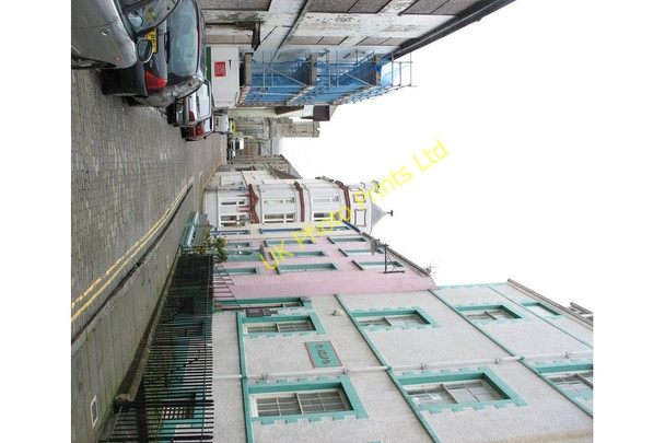 Photo 6"x4" View South from Church Street to Jail Street Caernarfon c2006