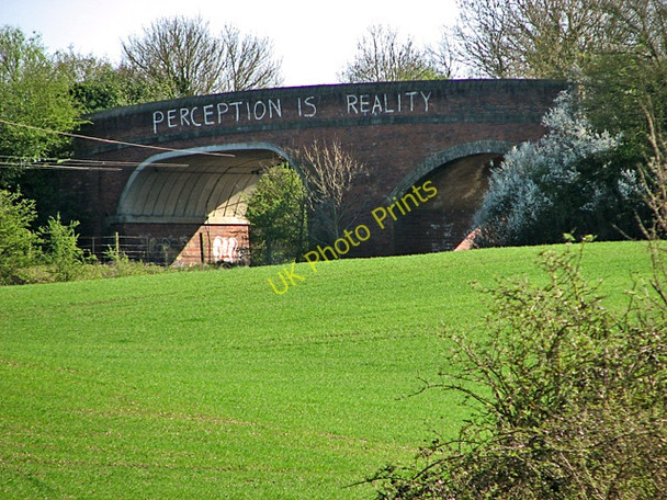 Photo 6"x4" Bridge over Norwich to London mainline, Forncett Tharston c2011