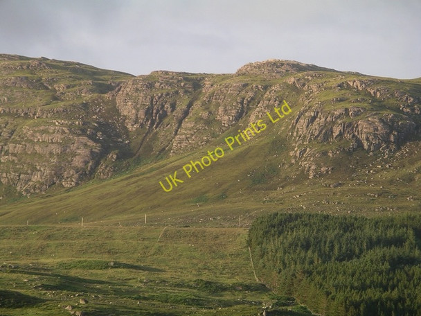 Photo 6"x4" Crags, Beinn nam Ban Dundonnell c2005