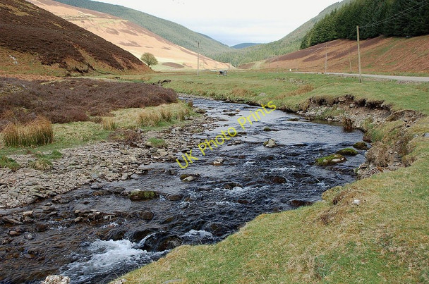 Photo 6"x4" Leithen Water below Lamb Law Williamslee c2011