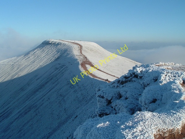 Photo 6"x4" Pen y Fan from Corn Du Craig Cwm Sere c2005