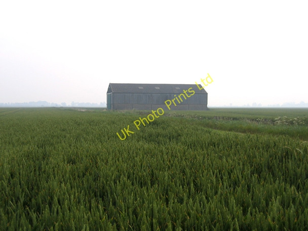Photo 6"x4" Barn in Setchel Fen, Cottenham, Cambs Aldreth c2006
