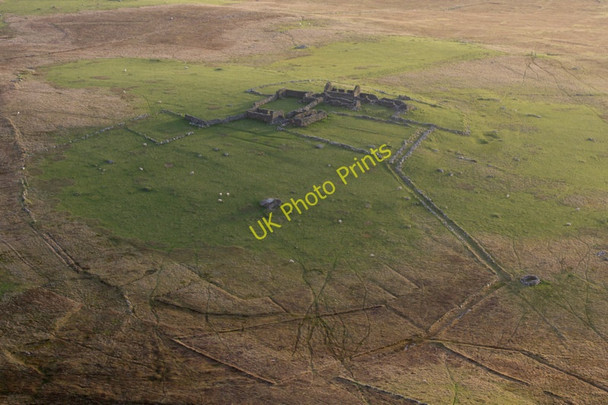 Photo 6"x4" Ruined crofthouse at Collaster from Valla Field Westing\/HP5705 c2011