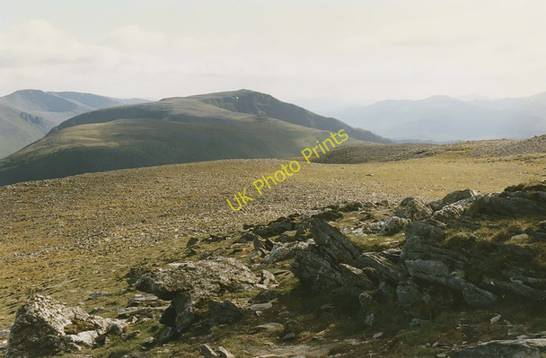 Photo 6"x4" Beinn a' Chlachair from Geal Charn Geal Charn\/NN5081 c1997