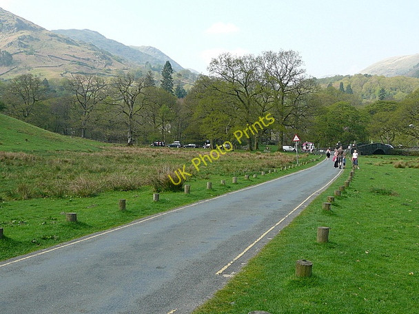 Photo 6"x4" Minor road at Pelter Bridge Ambleside c2011