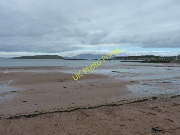 Photo 6"x4" Kames Bay beach Millport c2011