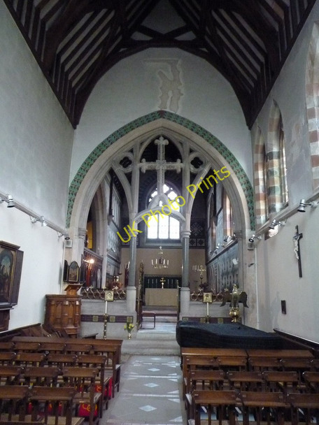 Photo 6"x4" Inside the cathedral Millport c2011