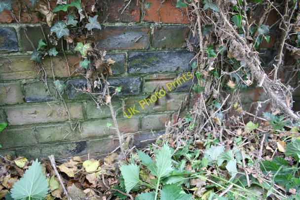 Photo 6"x4" Benchmark on New Barn, south side of A417 Wantage c2011