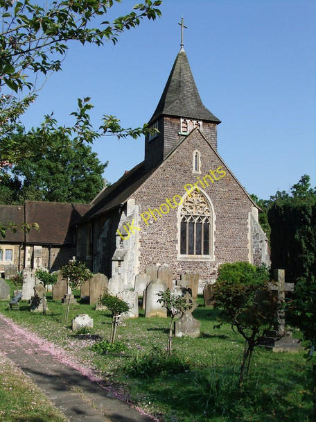 Photo 6"x4" Buckland Church Buckland\/TQ2250 c2011