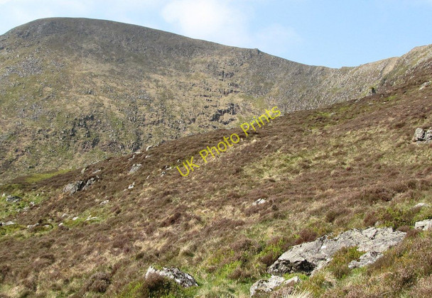Photo 6"x4" Approaching the eastern rim of the Pot of Pulgarve corrie Newcastle\/J3732 c2011