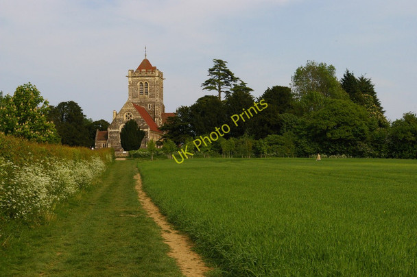 Photo 6"x4" St Giles' Church, Shipbourne Shipbourne c2011