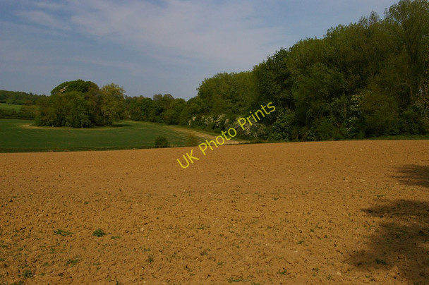 Photo 6"x4" Looking off the Greensand Way, south of Ightham Mote Ivy Hatch c2011