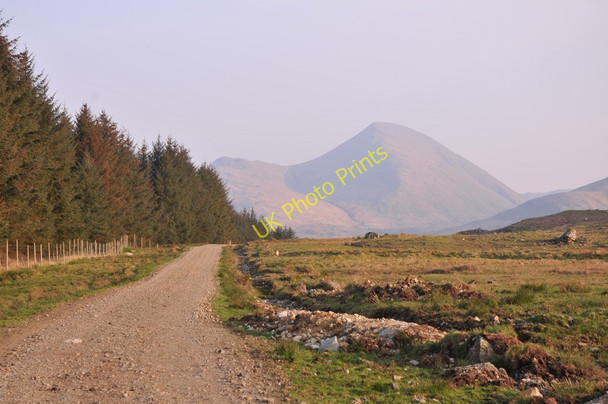 Photo 6"x4" Estate road in Glen Forsa Salen c2011
