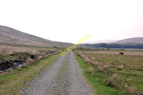 Photo 6"x4" Estate road in Glen Forsa Beinn nan Lus\/NM5940 c2011