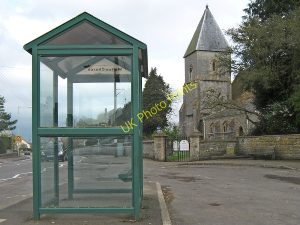 Photo 6"x4" Bus stop and  Holy Trinity Church, Walton Street\/ST4836 c2011