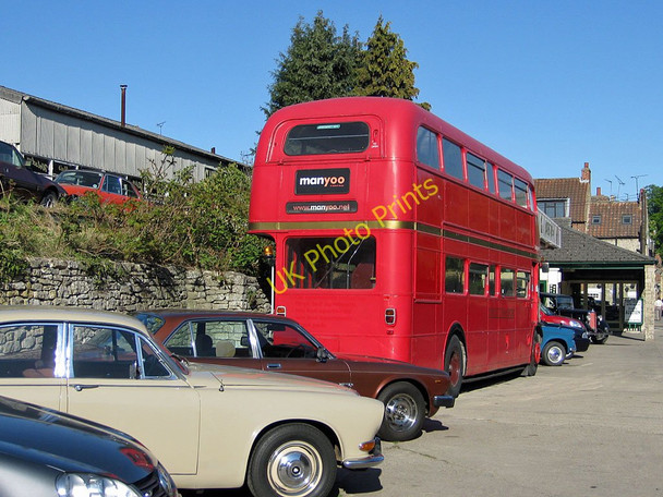 Photo 6"x4" Back end of a bus Thornton-le-Dale c2011