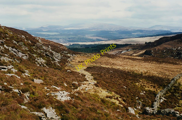 Photo 6"x4" Eastern approach to Bwlch Tyddiad Llyn Du\/SH6529 c1995