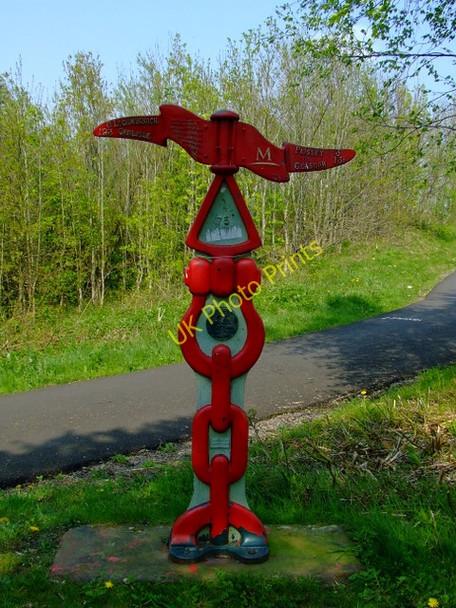 Photo 6"x4" National Cycle Network Route 7 Johnstone\/NS4362 c2011