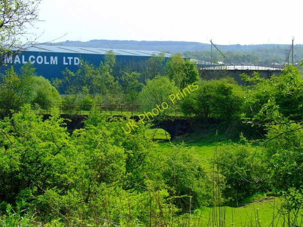 Photo 6"x4" Former Lochwinnoch Loop railway line Johnstone\/NS4362 c2011