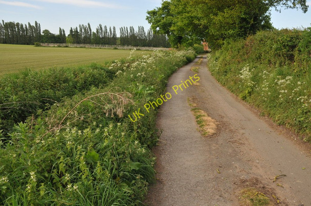 Photo 6"x4" Side road at Kerswell Green Kerswell Green c2011