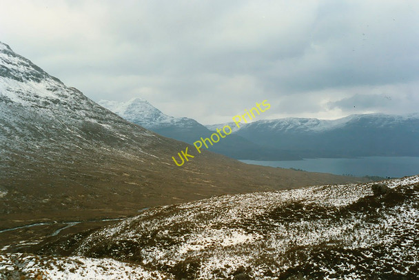 Photo 6"x4" View from the Bealach a' Ch\u00c3\u00b2mhla Fasag c1994