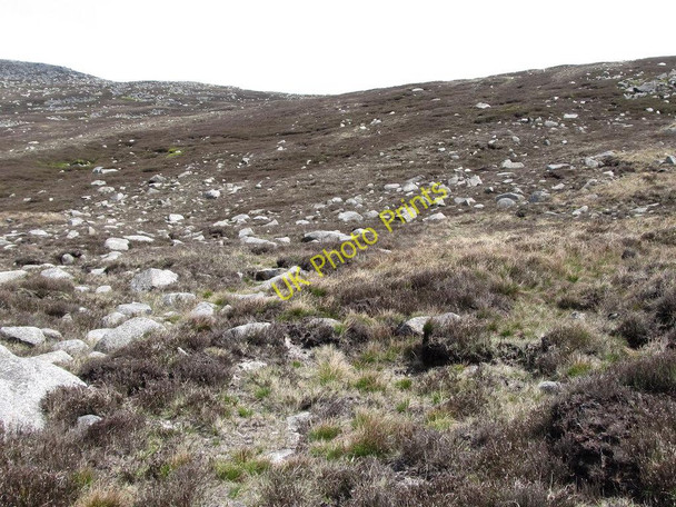 Photo 6"x4" Footpath below Blaeberry Mountain Annalong c2011