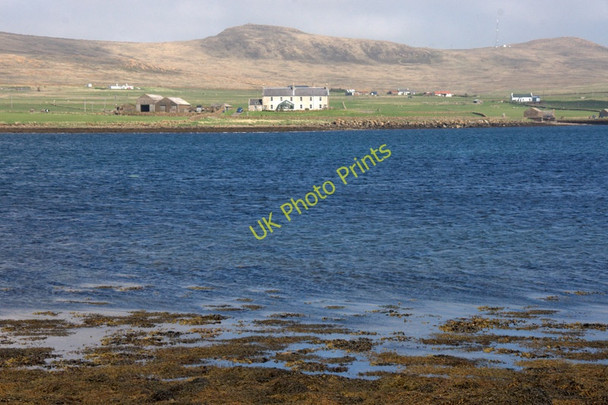 Photo 6"x4" Looking across the voe at Baltasound Baltasound c2011
