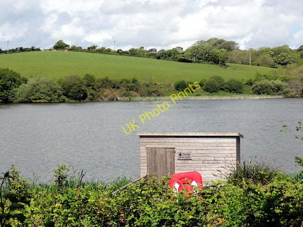 Photo 6"x4" The Eastern End of Porth Reservoir Trebarber c2011