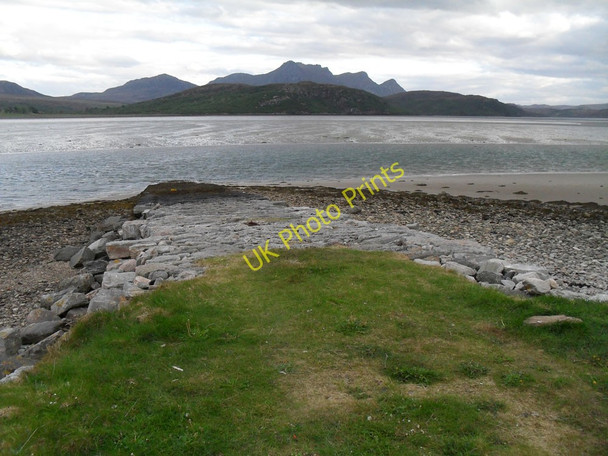 Photo 6"x4" Slipway on the Kyle of Tongue Causeway Achuvoldrach c2011