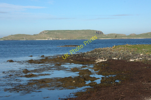Photo 6"x4" Swarta Skerry, Baltasound, and Balta isle Ordale c2011