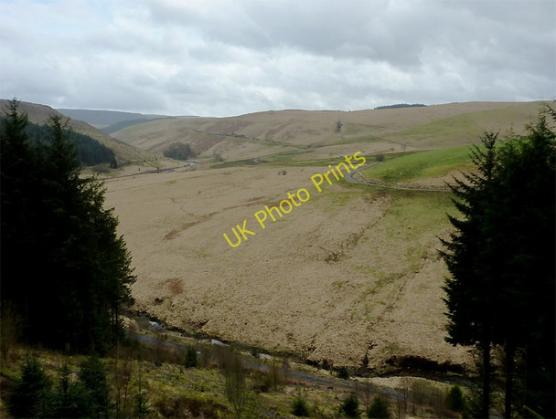 Photo 6"x4" Elenydd landscape across the Afon Camddwr, Ceredigion Nant-llwyd c2011