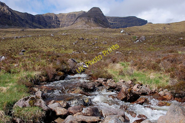 Photo 6"x4" Allt Coire na Poite, Beinn Bhan Sanachan c2011