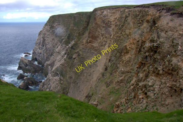 Photo 6"x4" The Neap from the south, Hermaness Burrafirth c2011