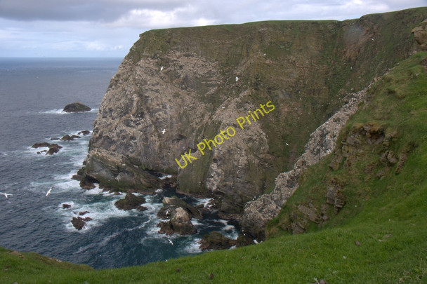 Photo 6"x4" The Neap, Hermaness, from Saito Burrafirth c2011