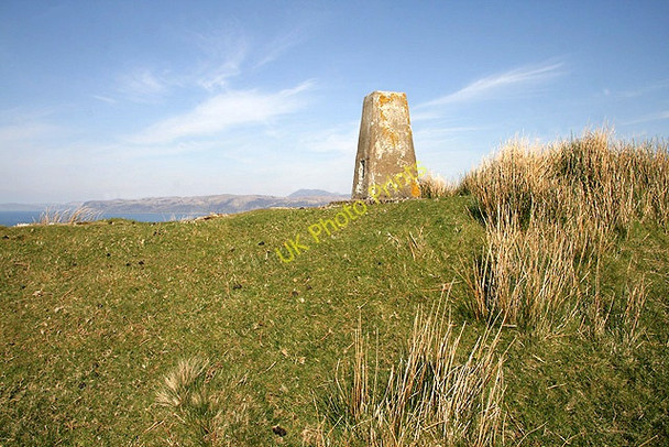 Photo 6"x4" The triangulation pillar on Meall a' Chaise Easdale\/NM7417 c2011