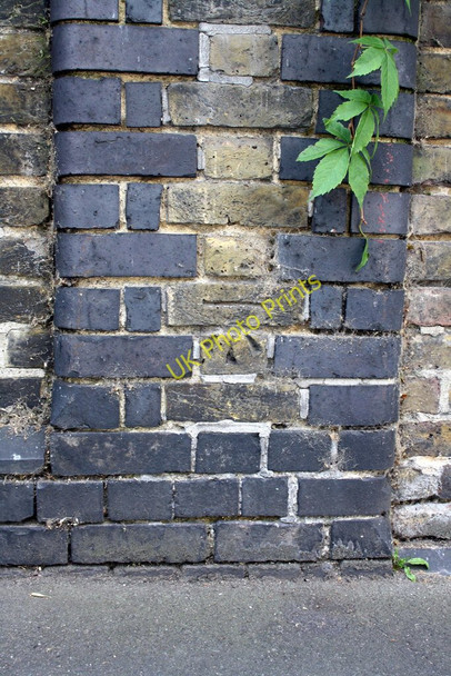 Photo 6"x4" Benchmark on wall pier of Blomfield Road opposite Clifton Villas Paddington\/TQ2681 c2011