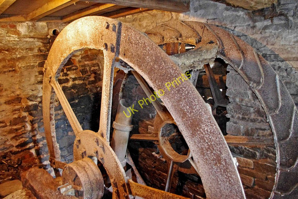 Photo 6"x4" Staunton Mill (14) - internal waterwheel, Staunton on Arrow Staunton on Arrow c2011