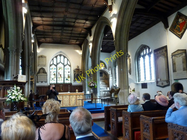 Photo 6"x4" Interior of St Augustine's Church, Broxbourne, Hertfordshire Hoddesdon c2011