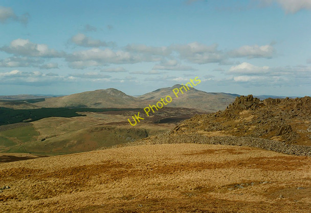 Photo 6"x4" View towards Arenig Fawr from Rhobell Fawr Rhydymain c1993