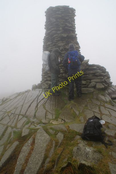 Photo 6"x4" Beacon on Thornthwaite Crag Mardale Ill Bell c2010