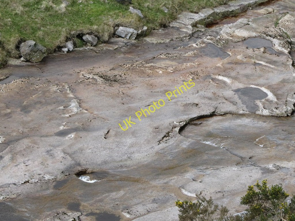 Photo 6"x4" Potholes in the bed of the River Bann Hilltown\/J2128 c2011