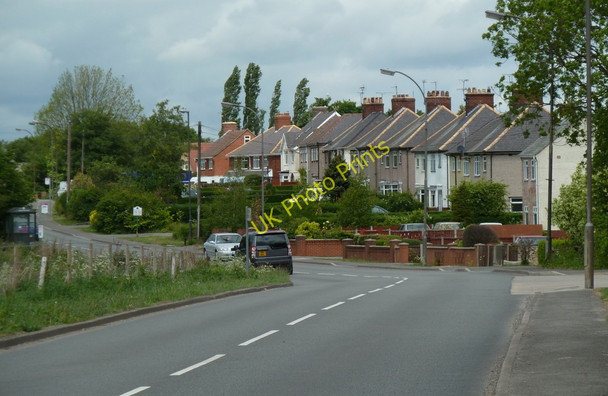 Photo 6"x4" Looking along Chesterfield Road Highfields\/SK4265 c2011