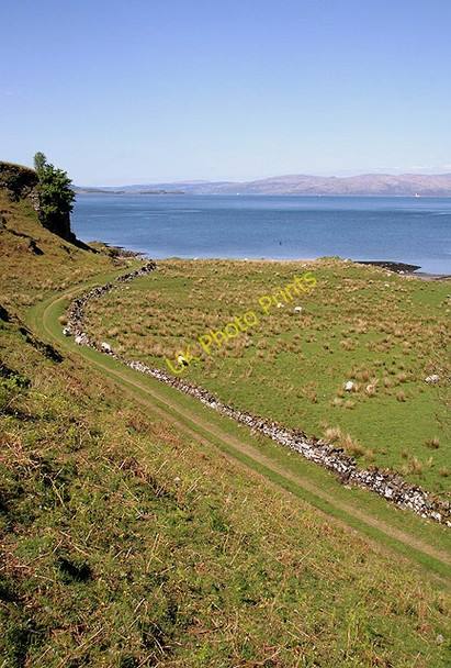 Photo 6"x4" A track and rough grazing at Barabuck on Kerrera Lochan na Circe c2011