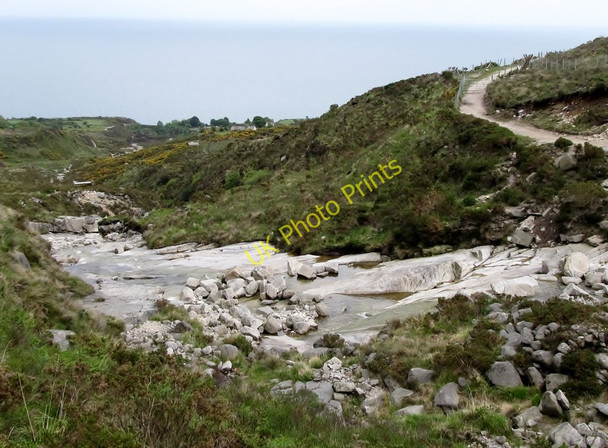 Photo 6"x4" The Bloody Bridge River below the Brandy Pad ford Newcastle\/J3732 c2011