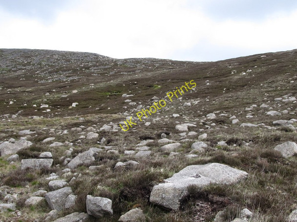 Photo 6"x4" The south-eastern spur of Chimney Rock Mountain Annalong c2011