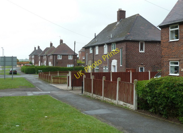 Photo 6"x4" Houses on Birkin Lane, Grassmoor Grassmoor c2011