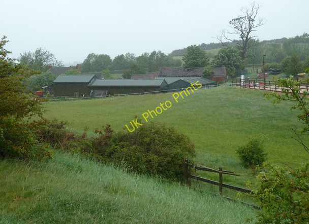 Photo 6"x4" Fields by Grange Farm Grassmoor c2011