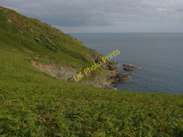 Photo 6"x4" Carlithey Point, Dodman Penare c2011